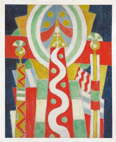 灯台 作： Marsden Hartley