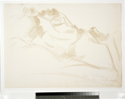 山の風景、1933 作： Marsden Hartley