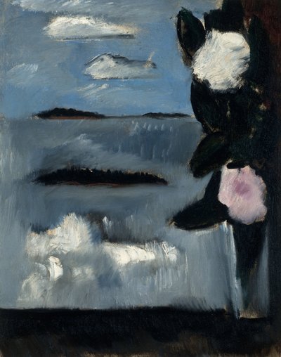 冬の風、メインコースト、1941 作： Marsden Hartley