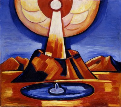 Yliaster Paracelsus, 1932. 作： Marsden Hartley