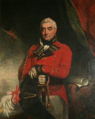 バリー・クローズ少将（バート） 1811-1850年頃 油彩・キャンバス 作： Martin Archer Shee