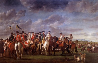 オーストリア皇帝ヨーゼフ2世（1741-1790）1788年バーデン近くのミンケンドルフ収容所にて Martin Quadal（1736-1808）による絵画 1788年ウィーン。Kunsthistorische Museum 作： Martin Ferdinand Quadal