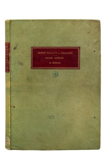 フランスと外国の注文の表紙（ブックカバー） 作： Martin Guillaume Biennais