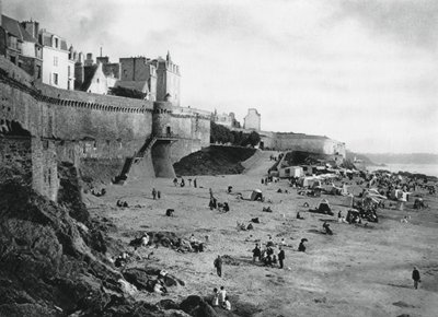 サンマロ、フランス、ブルターニュ、1937 作： Martin Hurlimann
