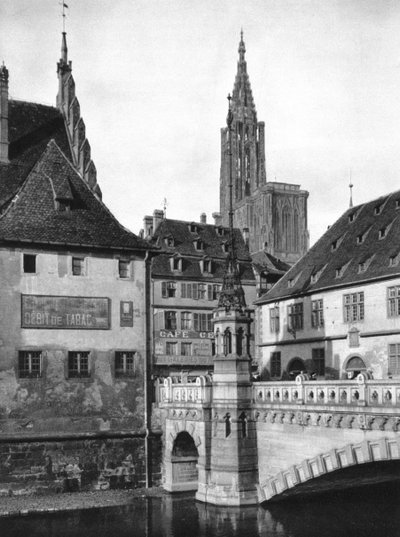 フランス、アルザス、ストラスブール、1937 作： Martin Hurlimann