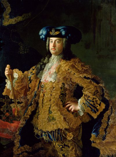フランシスI（1708-65）神聖ローマ皇帝でオーストリアの皇后マリアテレジアの夫（1717-80）、 作： Martin II Mytens or Meytens