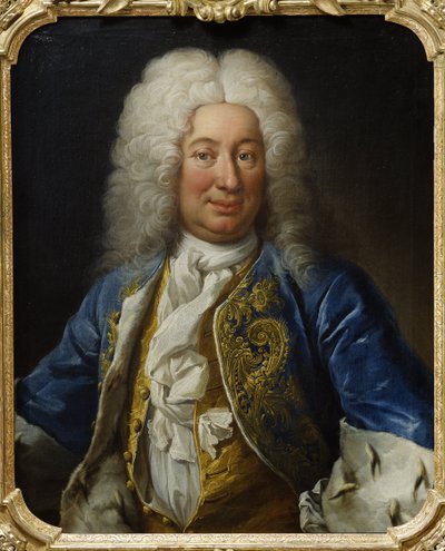 Le roi Frederic I de Suede - スウェーデン王フレデリック1世（1676-1751）の肖像、Mijtens（Meytens）、Martin van, the Younger（1695-1770）によるもの。油彩・キャンバス 作： Martin II Mytens or Meytens