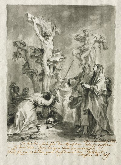 はりつけ、1788。 作： Martin Johann Schmidt