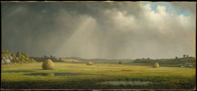 ニューベリーポート草原 作： Martin Johnson Heade