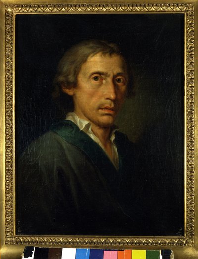 ジュゼッペ・パリーニ（1729-1799）の肖像 イタリアの詩人・作家 マルティン・クノラー（1725-1804）による絵画 1760-1770年頃。ミラノ 作： Martin Knoller