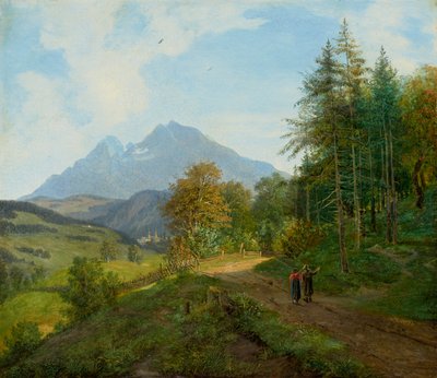 ベルヒテスガーデン近くの風景 作： Martin Martin