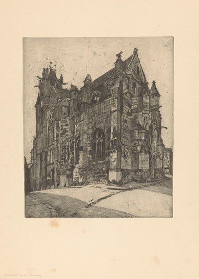 モレ・シュル・ロワンの聖母 作： Martin Monnickendam