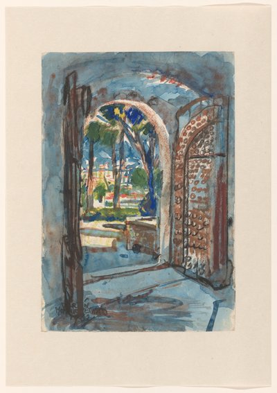 S. Miniato のゲート 作： Martin Monnickendam
