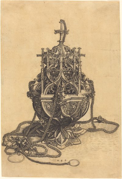 香炉 作： Martin Schongauer