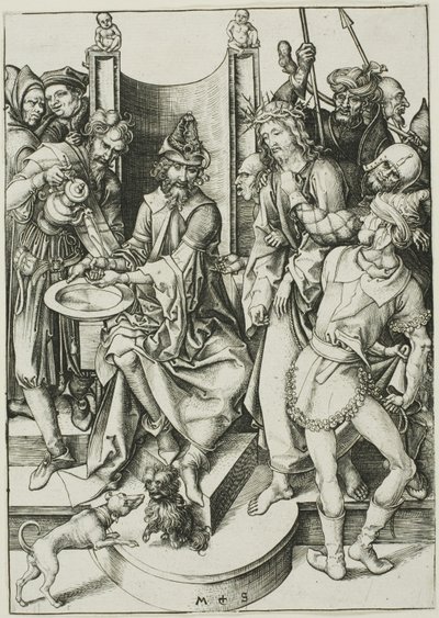 ピラトの前のキリスト 作： Martin Schongauer
