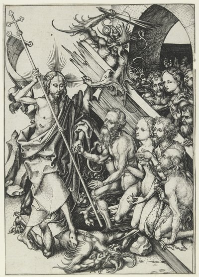 リンボのキリスト 作： Martin Schongauer