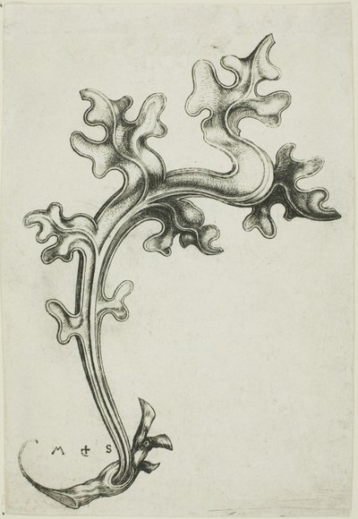 葉っぱのオーナメント 作： Martin Schongauer