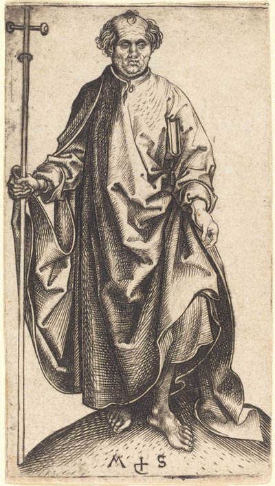 聖フィリップ 作： Martin Schongauer