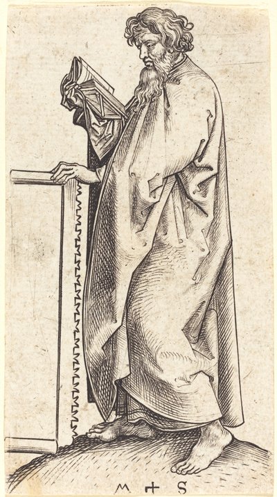 セントサイモン 作： Martin Schongauer