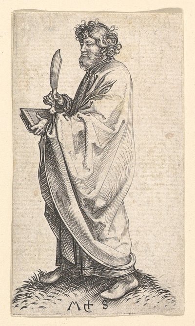 セント バーソロミュー、カリフォルニア州。 1435-1491。 作： Martin Schongauer