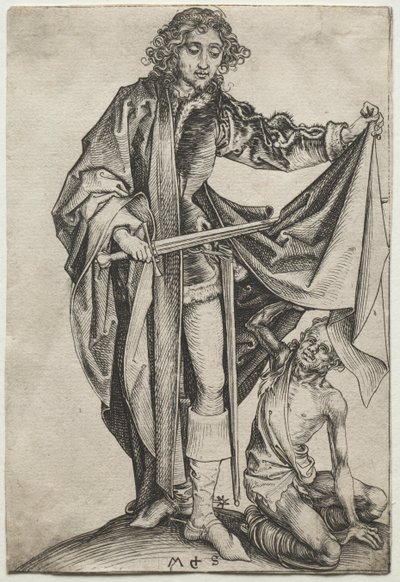 セントマーチン 作： Martin Schongauer