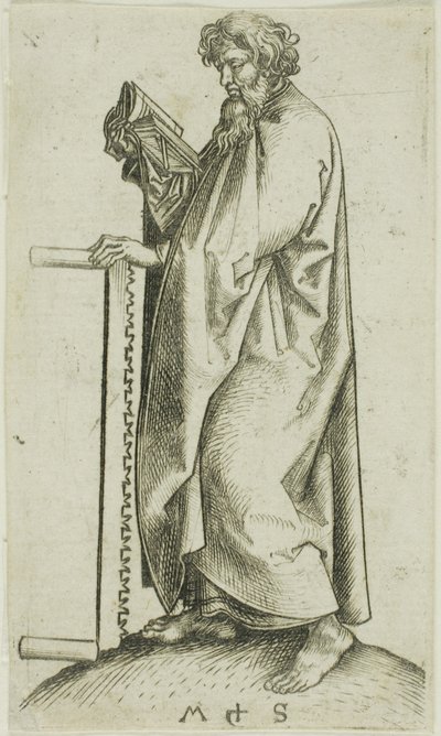 聖シモン、使徒より 作： Martin Schongauer