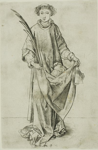 聖ステファノ 作： Martin Schongauer