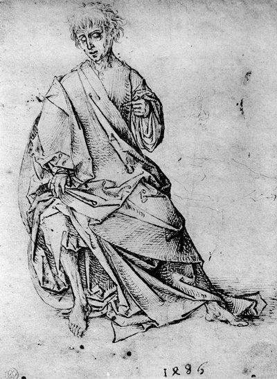男の研究、1913年。 作： Martin Schongauer