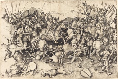 クラビホでのセントジェームスの戦い 作： Martin Schongauer