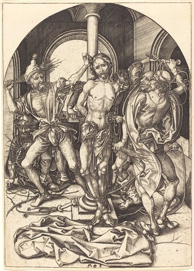 むち打ち 作： Martin Schongauer