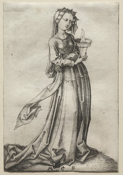 第四賢者の聖母 作： Martin Schongauer