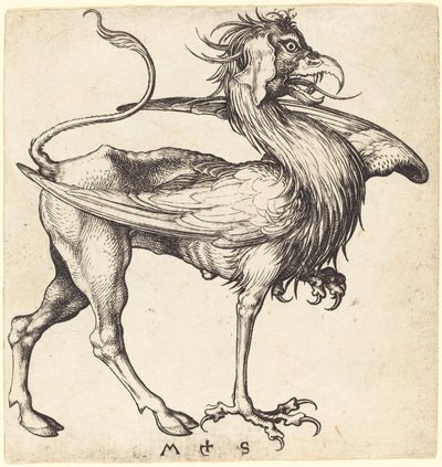 グリフィン 作： Martin Schongauer