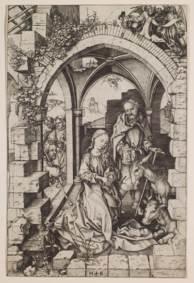 降誕 作： Martin Schongauer