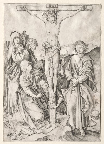 情熱：十字架上のキリスト 作： Martin Schongauer