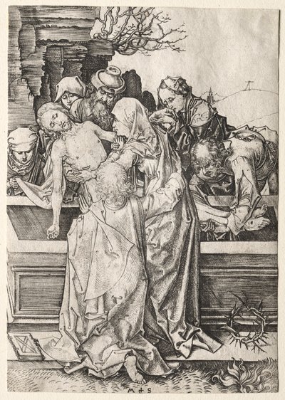 情熱：埋葬 作： Martin Schongauer