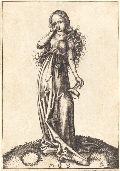 第三の愚かな処女 作： Martin Schongauer