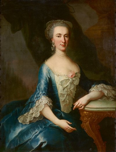 Frau N. Ruard (旧姓 Cappellari?) 作： Martin van Meytens d. J.