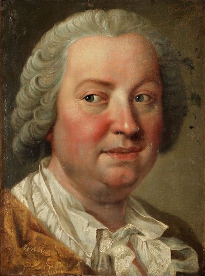 自画像 作： Martin van Meytens the Younger