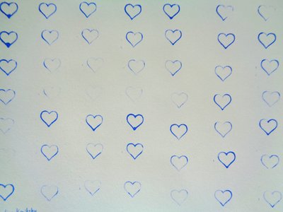 ハートスタンプ 作： Martina Konitzky