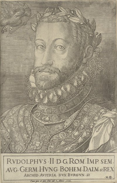皇帝ルドルフ 2 世 作： Martino Rota