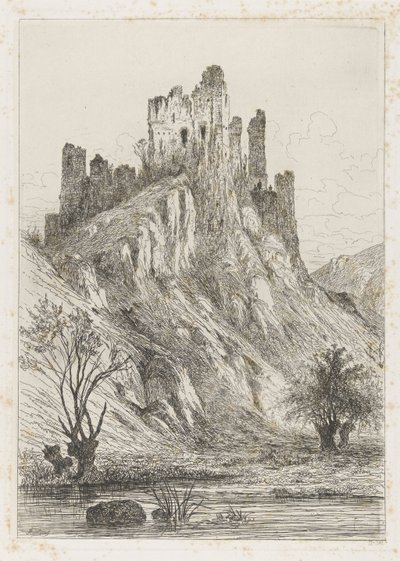 モンテーグル城跡 作： Martinus Antonius Kuytenbrouwer jr.