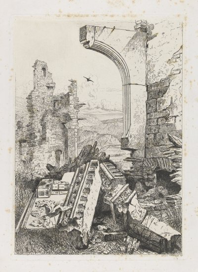 ブールシャイト城跡 作： Martinus Antonius Kuytenbrouwer jr.