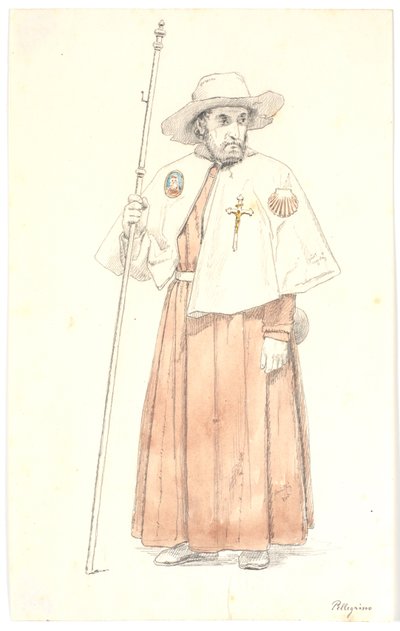 巡礼者 作： Martinus Rørbye