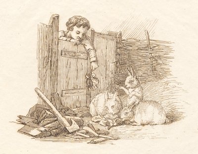 Heyさんの「半百童話」の挿絵です。 作： Martinus Rørbye