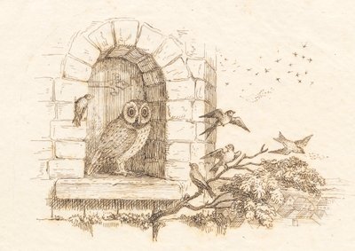 Heyさんの「半百童話」の挿絵です。 作： Martinus Rørbye