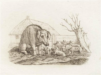 Heyさんの「半百童話」の挿絵です。 作： Martinus Rørbye