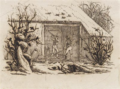Heyさんの「半百童話」の挿絵です。 作： Martinus Rørbye