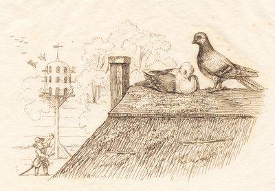 Heyさんの「半百童話」の挿絵です。 作： Martinus Rørbye