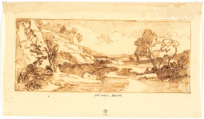 風景 作： Martinus Rørbye