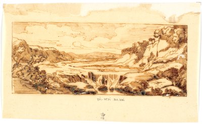 風景 作： Martinus Rørbye